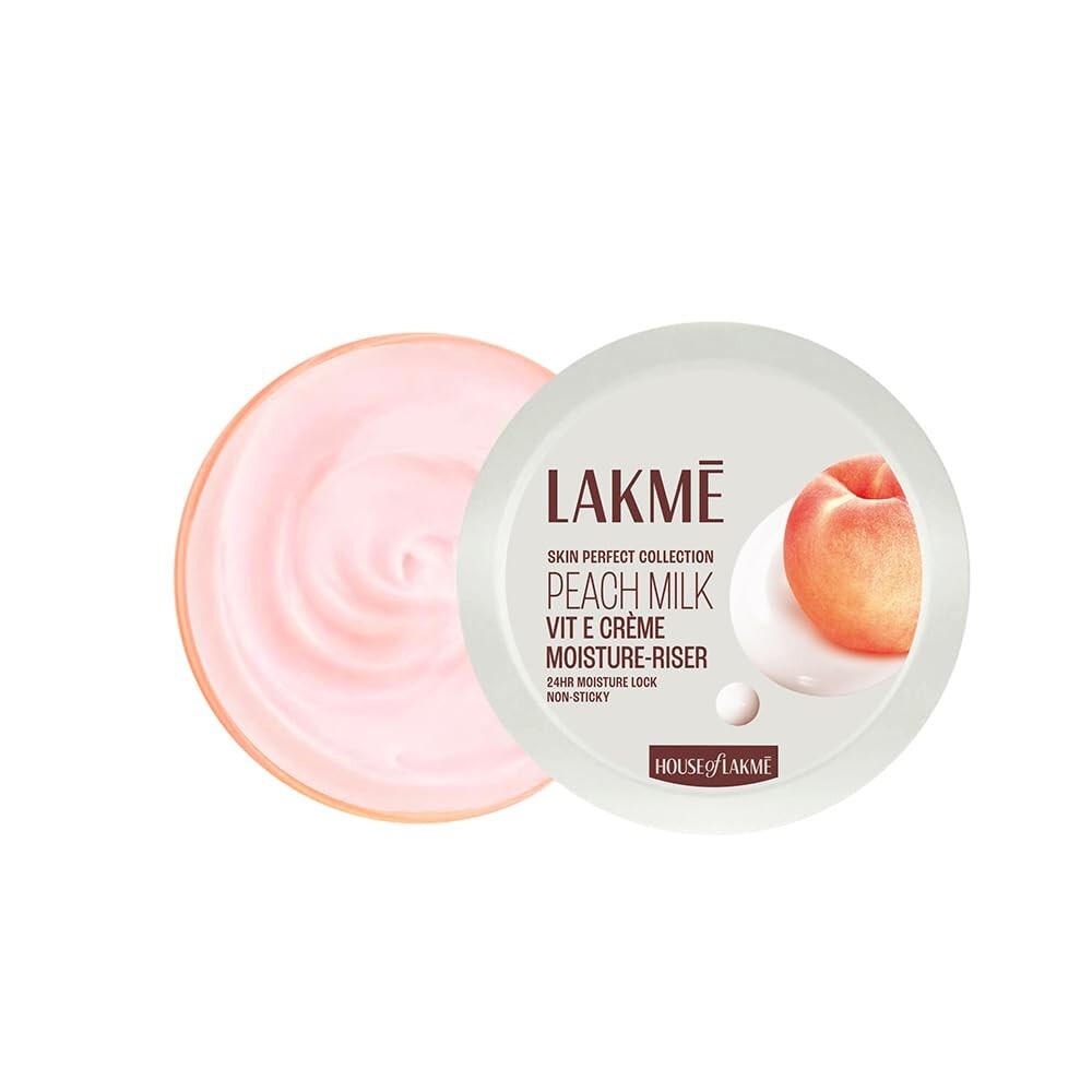 LAKME Peach Milk Soft Creme Moisturizer For Face 100g  Free Shipping